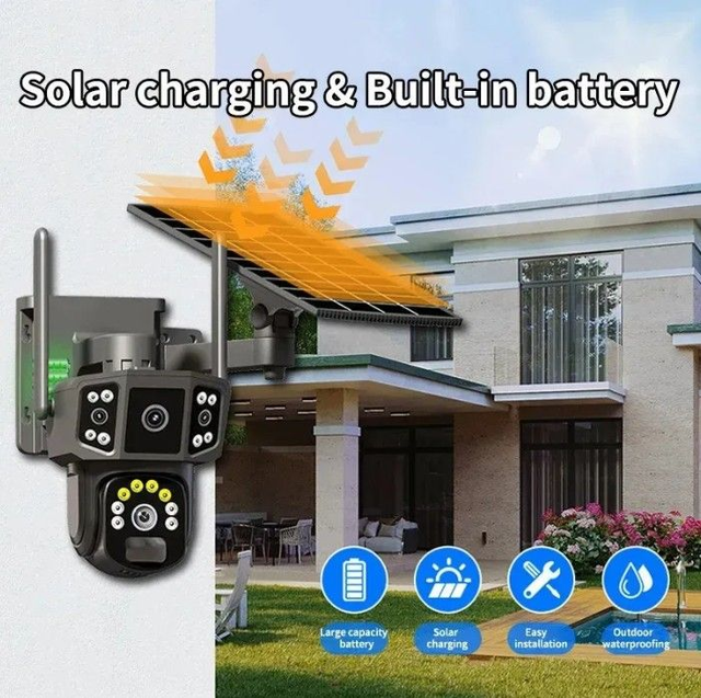 Camara IP PTZ modelo 3 camara