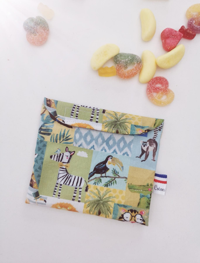 Pochette à collation Jungle