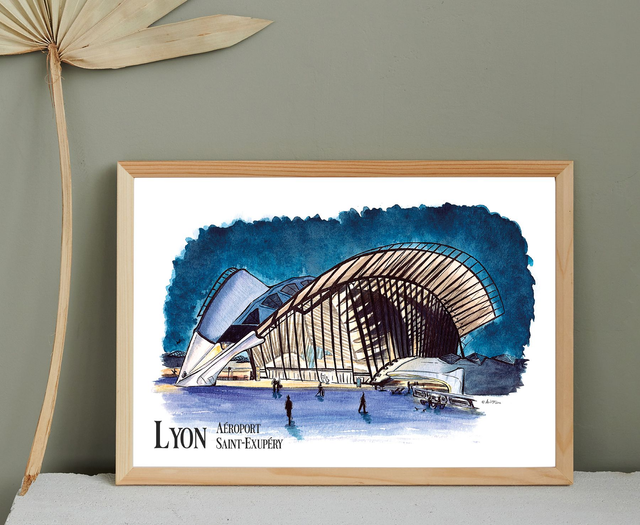 Architecture lyonnaise - L'aéroport Saint-Exupéry