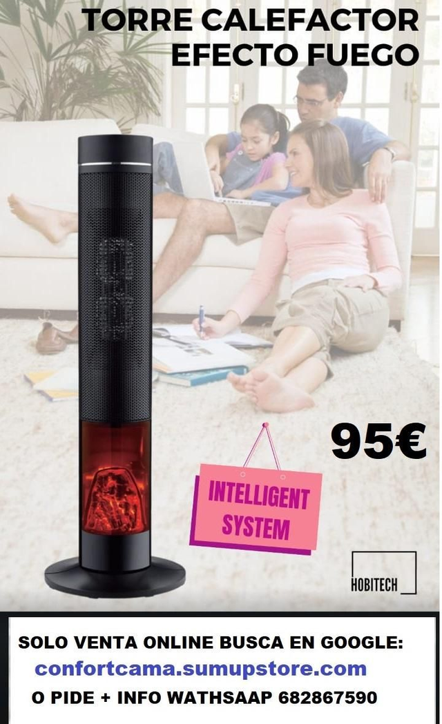 Calefactor vertical 