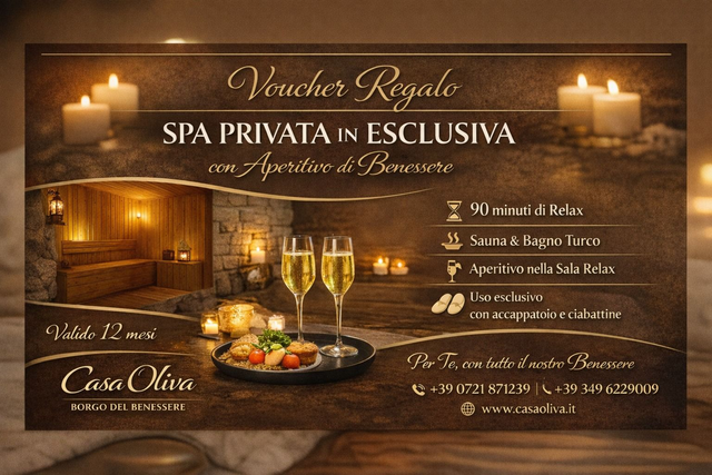 Spa Privata di Benessere – 90 minuti di relax in esclusiva