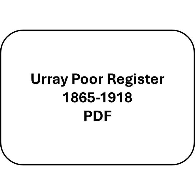 Urray Poor Register 1865-1918 (PDF)