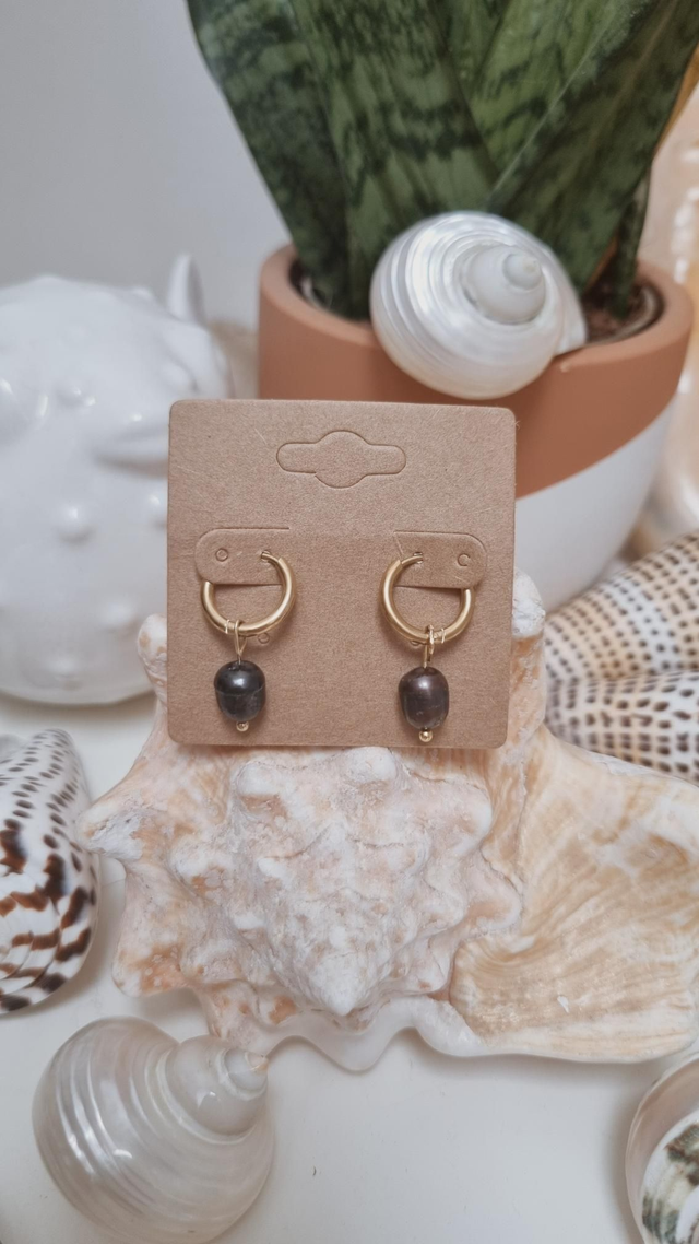 Boucles d'oreilles perles 🫐