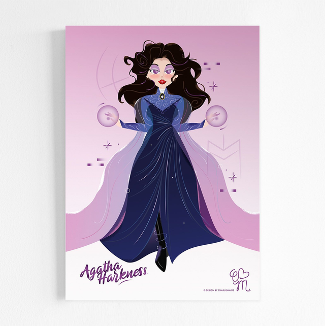 Illustration Les Méchantes | Agatha Harkness