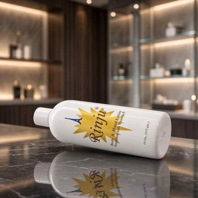 Rinju Body & Hand Lotion with Vitamin E – 16oz | Body & Hand Care