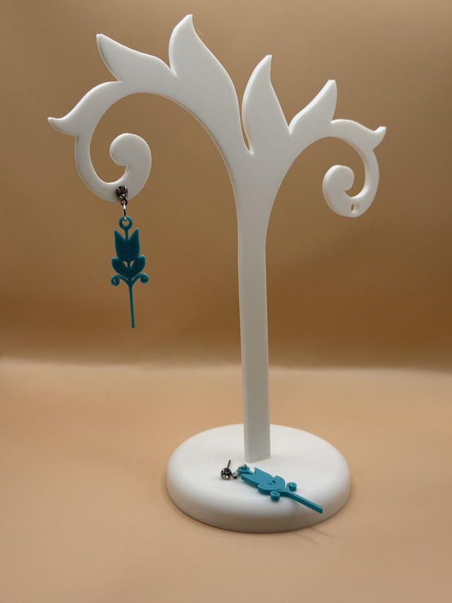 Boucles d'oreilles Fleur - Attaches Fantaisies