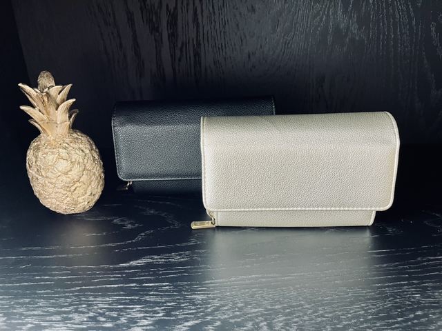 Clutch zwart / goud 