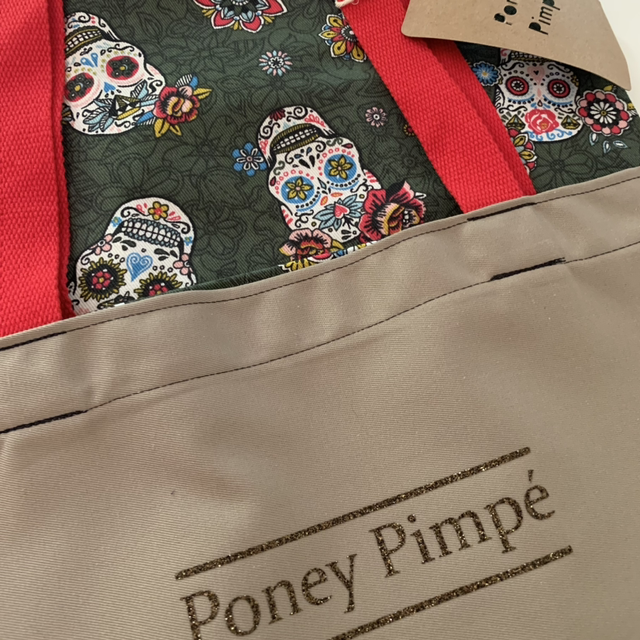 Tote bag pour bottes dia de los muertos 