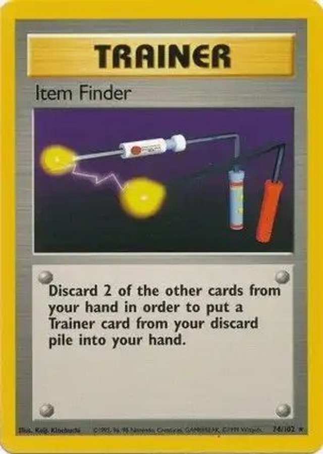 Item Finder - 74/102 (Base Set Unlimited)