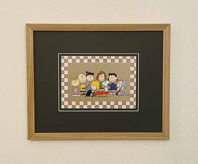 Peanuts Family - Peanuts/Unicef gerahmt 