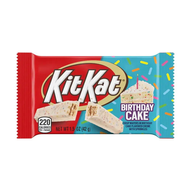 Kit kat birthday cake