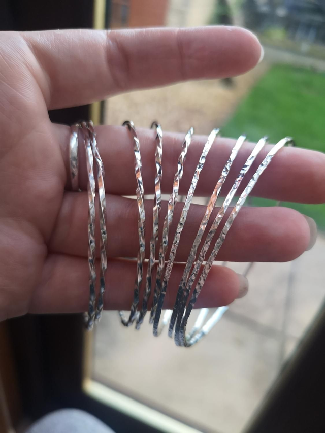 Sterling Silver Bangle