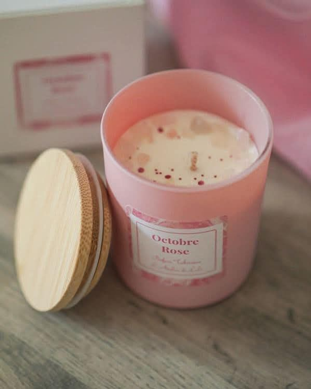  Bougies Collection Capsule  Octobre rose 🎀 ⚠️ Édition Limitée ⚠️ 