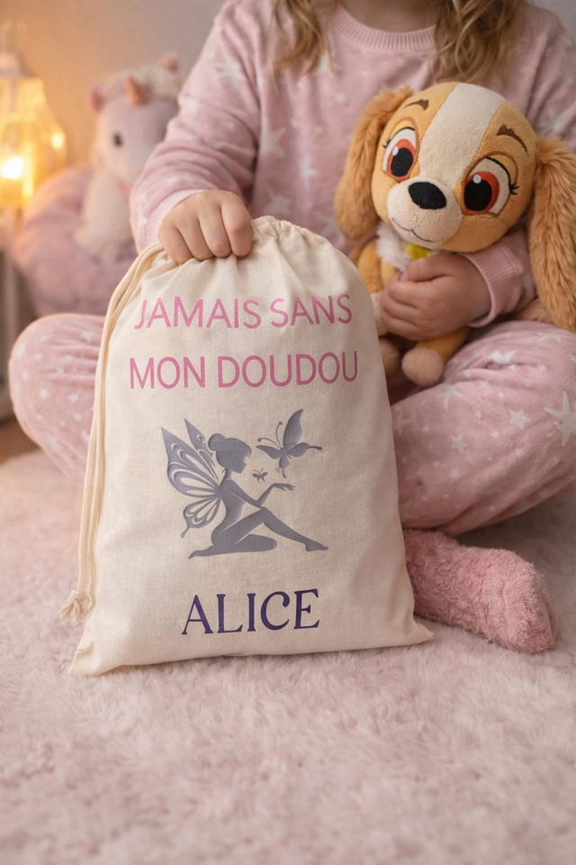 Sac à doudou personnalisé 