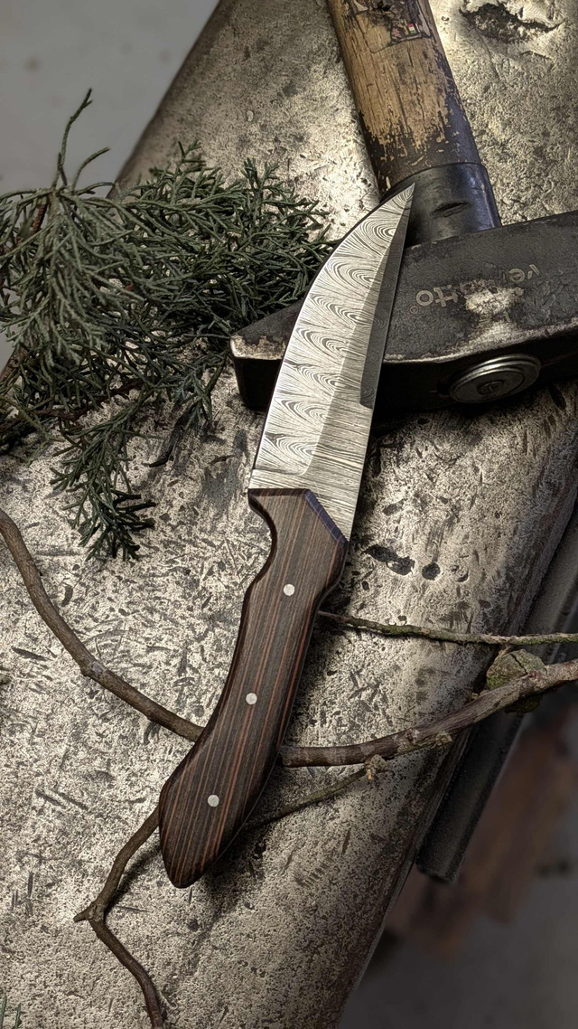 Montage de votre couteau Damas en solo