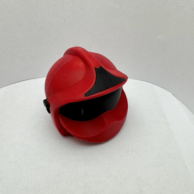 Anhängerkupplung  – Rot – Feuerwehrhelm