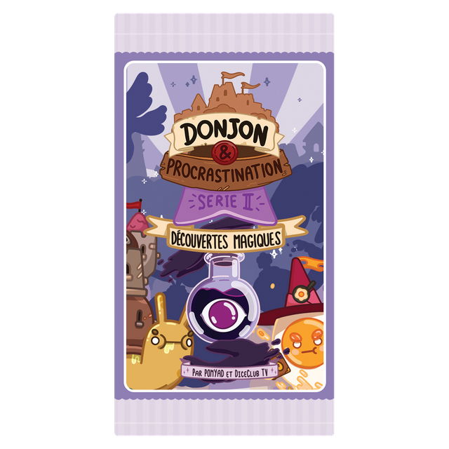 DONJON &amp; PROCASTINATION - BOOSTER- SAISON 2 : DÉCOUVERTE MAGIQUE