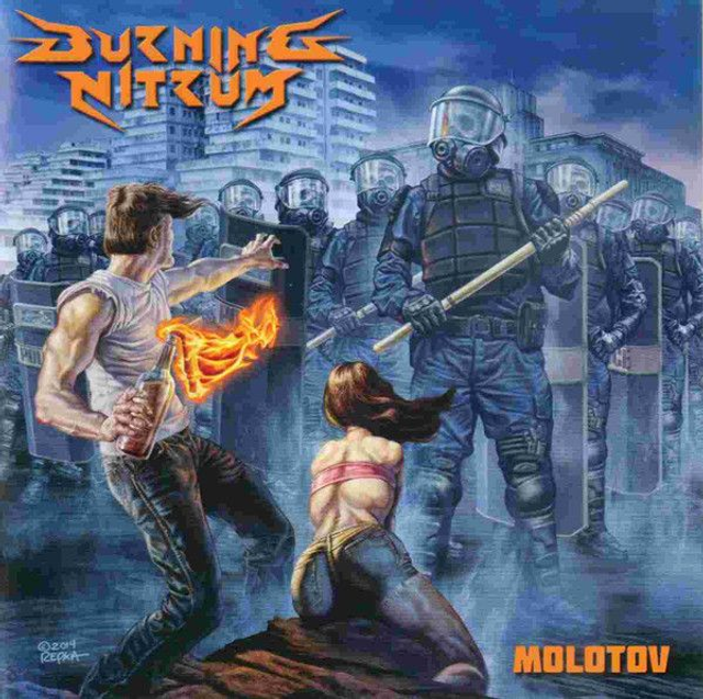 Burning Nitrum (It) : Molotov - Thrash Metal - CD