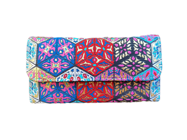 KADIN CUZDANI Turecki Ozdobny Portfel Damski DUŻY (1)