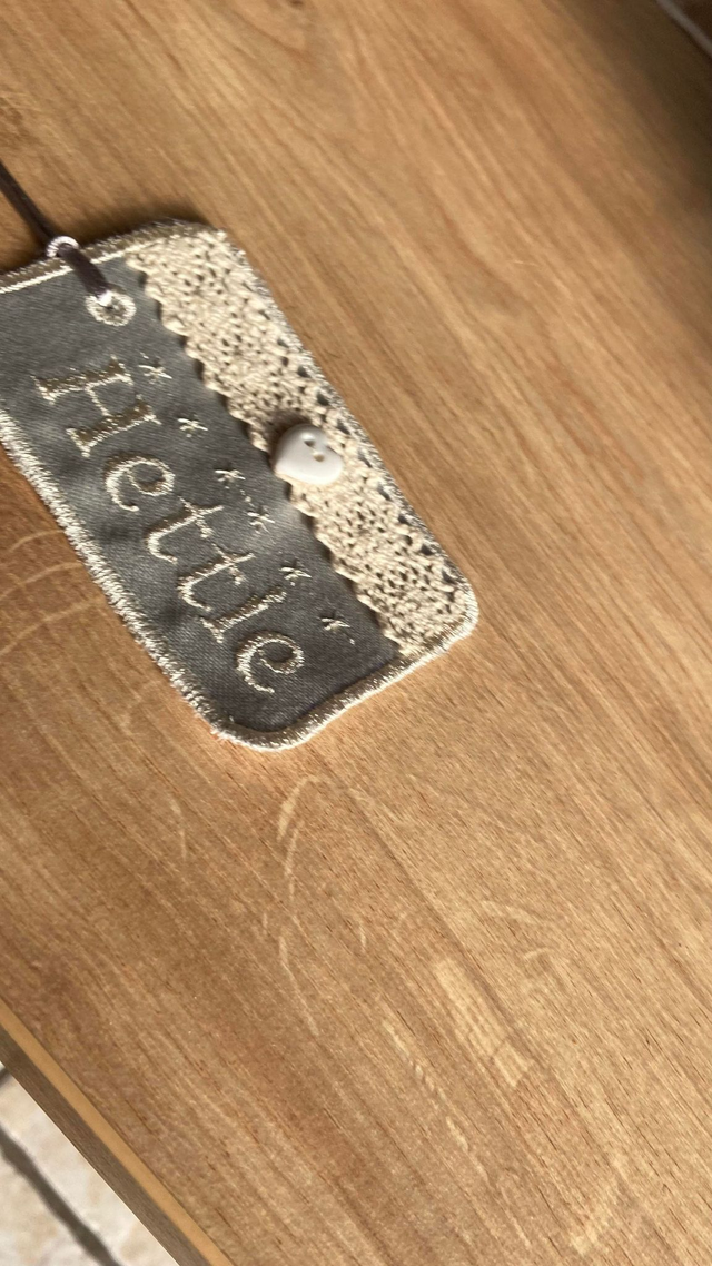 Personalised name tag - made to order