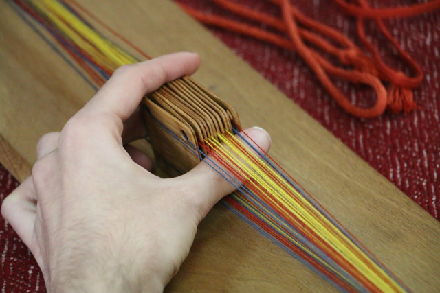 Atelier tissage aux tablettes  