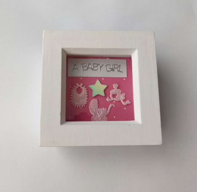 Baby Girl small Deep Frame