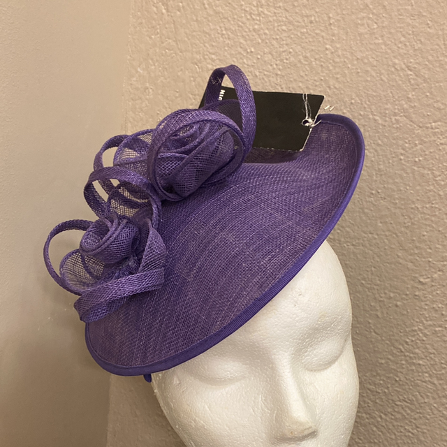 💜Amy purple headpiece 