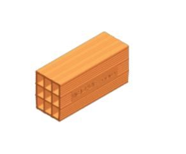 Mattoni 12x15x30 cm. - Pilone