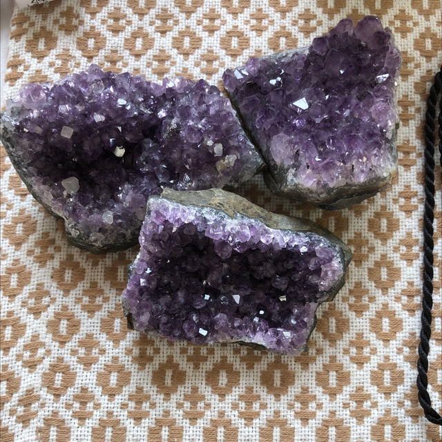 Géodes améthyste 