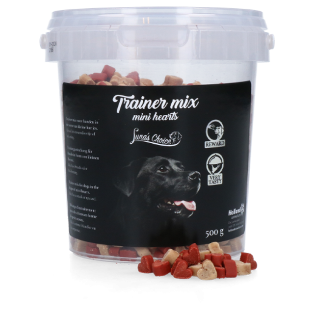 Luna's Choice Trainermix Hartjes Mini zalm