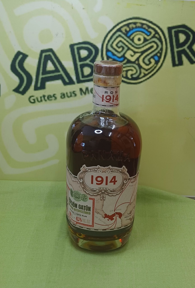 Rum 1914 Panama Edición Gatûn añejado interocéanico 7 dl 