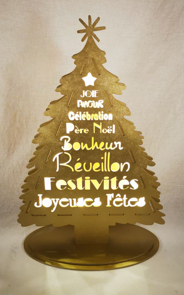 Sapin de Noël Eclairé