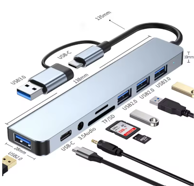 Multiprise / Bloc USB de Charge (USB-A &amp; USB-C)