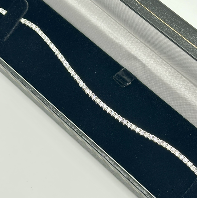 CZ Diamond Tennis Bracelet