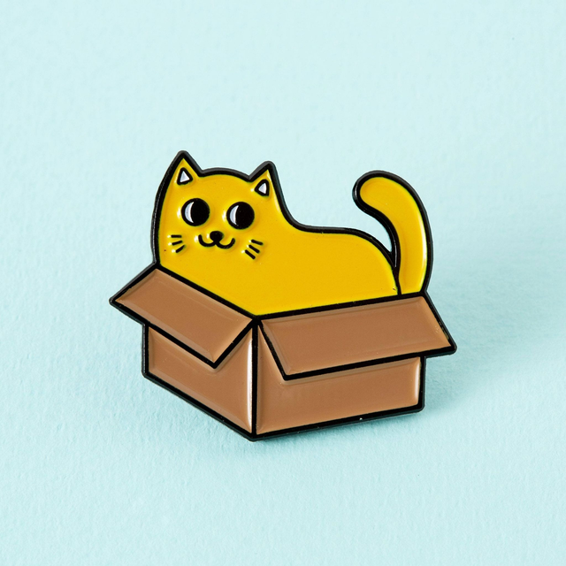Punky Pins Cat in a Box