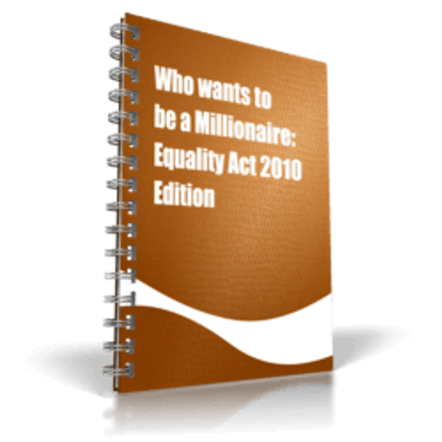 Who wants to be a Millionaire - Equality Act