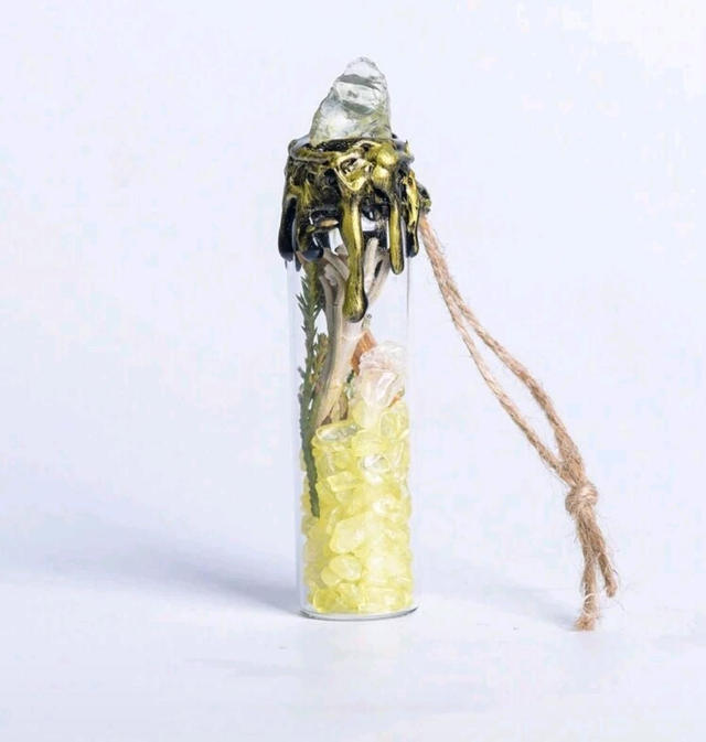 Spell jar Citrine - 8 à 10cm