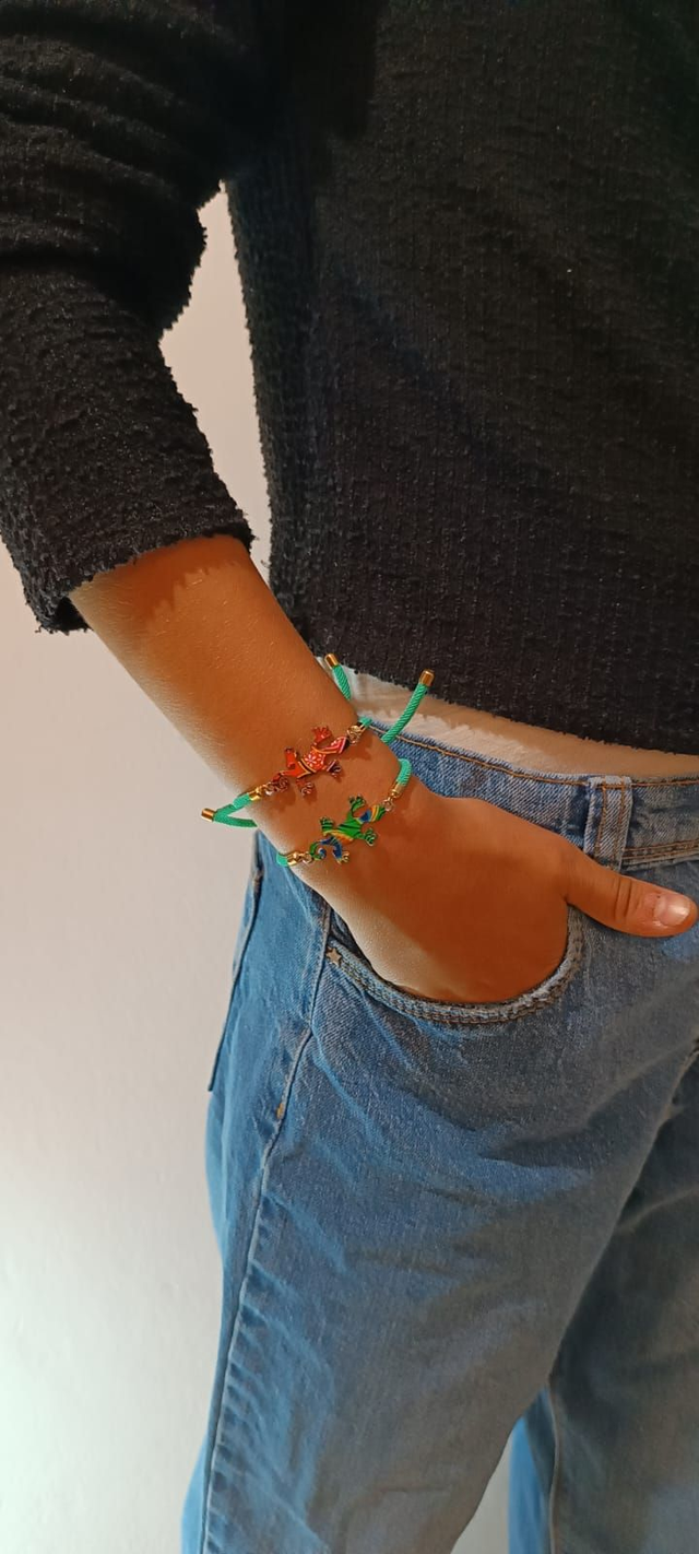 Bracelet enfant Lézard joyeux
