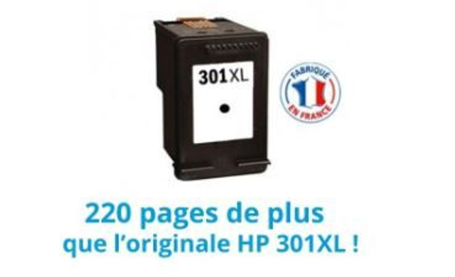 301 XL HP COMPATIBLE BLACK, jet d'encre, HCB000266
