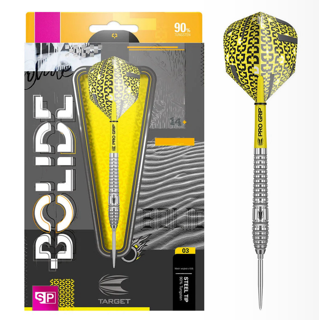 Target Darts Bolide 03 90% Tungsten Steel Tip Darts