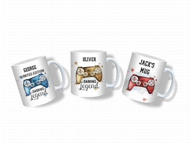 Personalised Gamer Mug