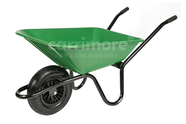 Carrimore Super 90L Wheelbarrow- GREEN SPECIAL ORDER - CLICK & COLLECT/DELIVERY ONLY