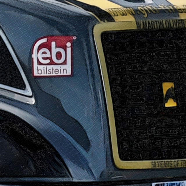 C251007 Stuart Oliver #7 BTRC 2025 Volvo VNL Team Oliver British Truck Racing Champioship