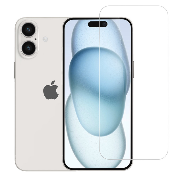 TUNIQ Skærmbeskyttelse til iPhone 16 Serien – 2 stk