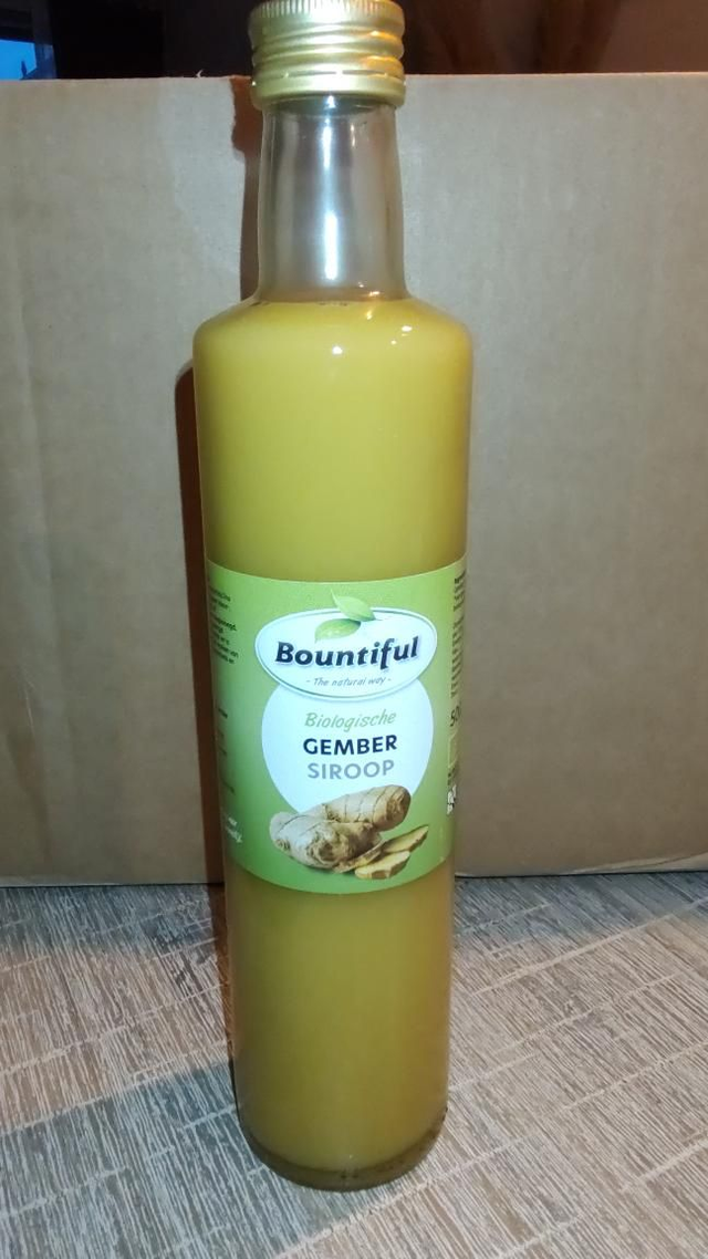 Bountiful - gembersiroop 500ml