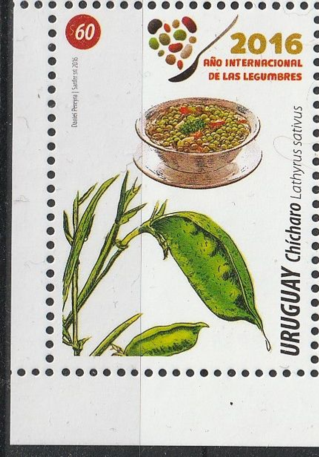 Uruguay 2016 Year of Legumes MNH