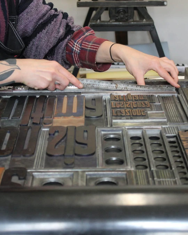 Workshop tipografico