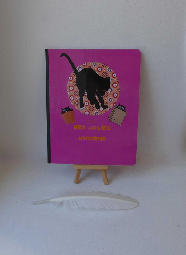 Le carnet ligné aux chats
