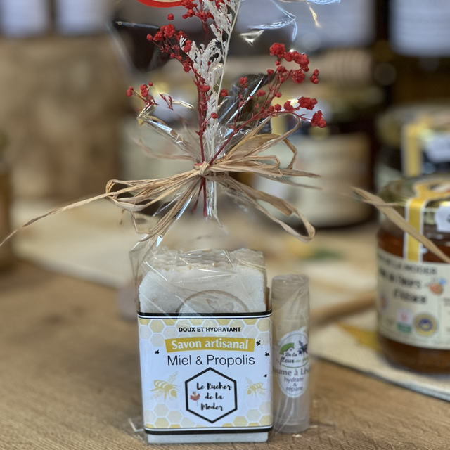 Coffret savon + baume au miel - Le rucher de la Moder