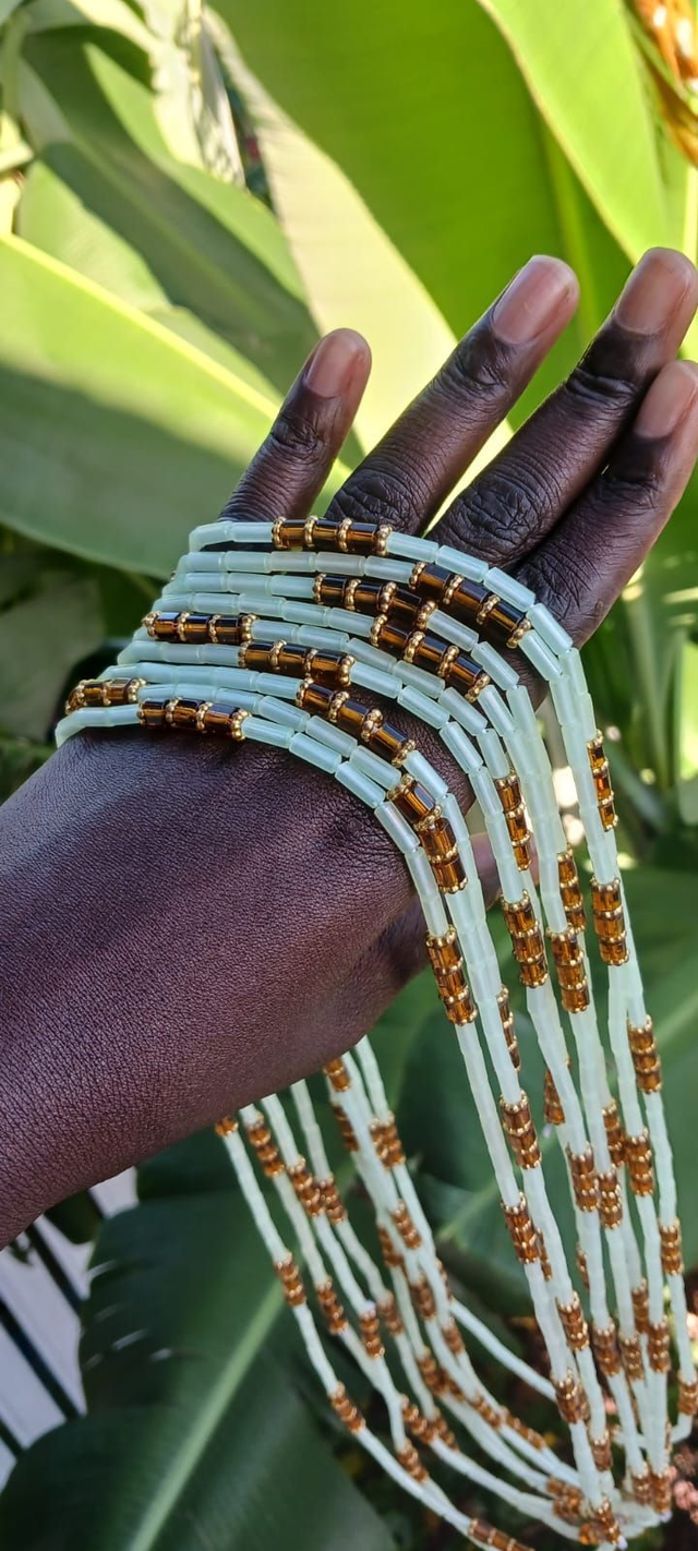 Baya, perles de reins, fait main